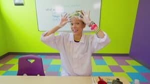 Meekah Does an Elephant Toothpaste Science Experiment