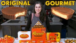 Pastry Chef Attempts to Make Gourmet Reese's Peanut Butter Cups