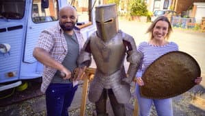 Armour and Art Help a Family’s Broken Heart