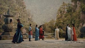 Lei Wujie Bravely Enters the Ascending Pavilion