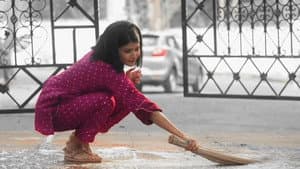 Vidya Returns home