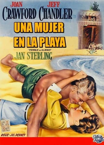Una mujer en la playa