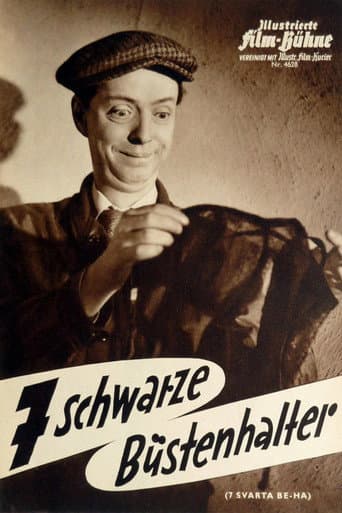 7 schwarze Büstenhalter