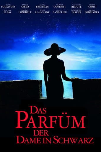 Das Parfüm der Dame in Schwarz