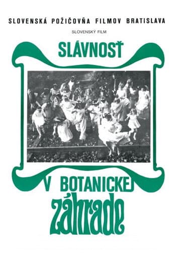 Slávnosť v botanickej záhrade