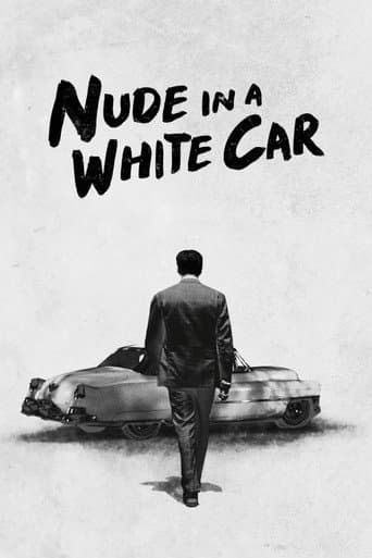 Blonde in a White Car