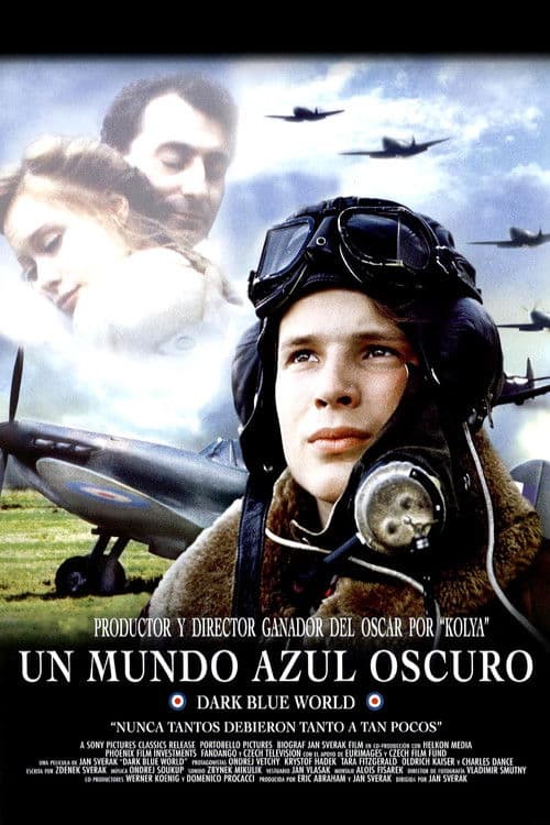 Un mundo azul oscuro