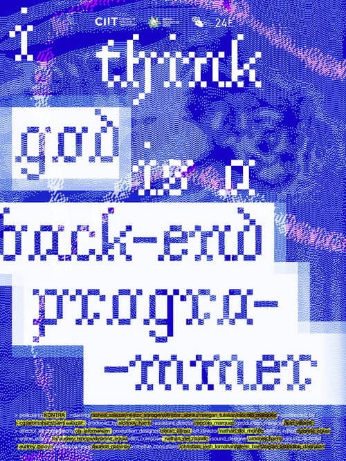 i think god is a back-end programmer