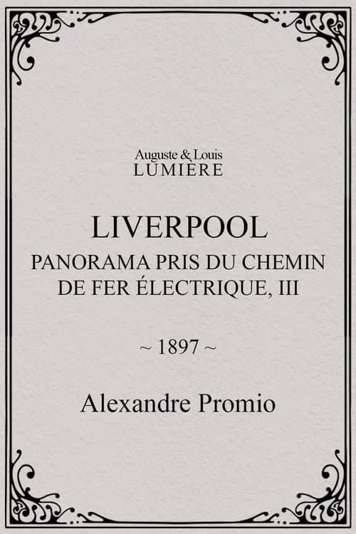 Liverpool, panorama pris du chemin de fer électrique, III