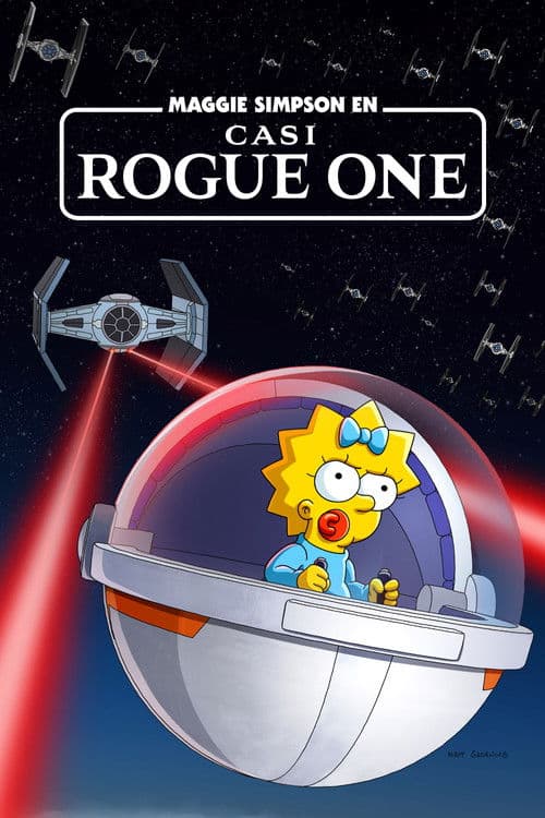 Maggie Simpson en "Casi Rogue One"