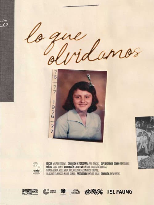 Lo que olvidamos