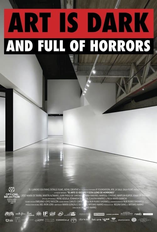 El arte es oscuro y está lleno de horrores