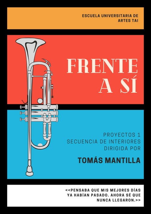 Frente a sí