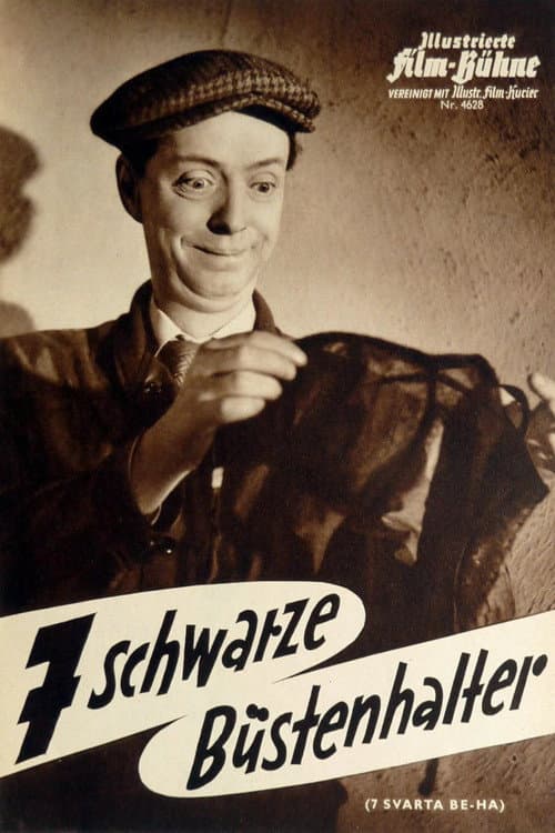 7 schwarze Büstenhalter
