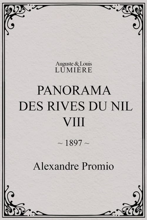 Panorama des rives du Nil, [VIII]