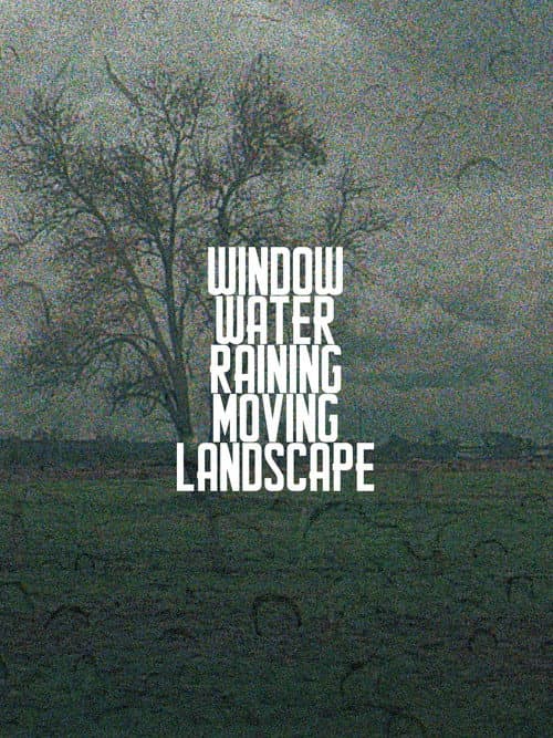 Window.Water.Raining.Moving.Landscape.