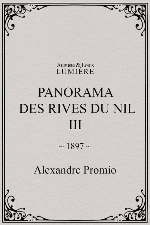 Panorama des rives du Nil, [III]