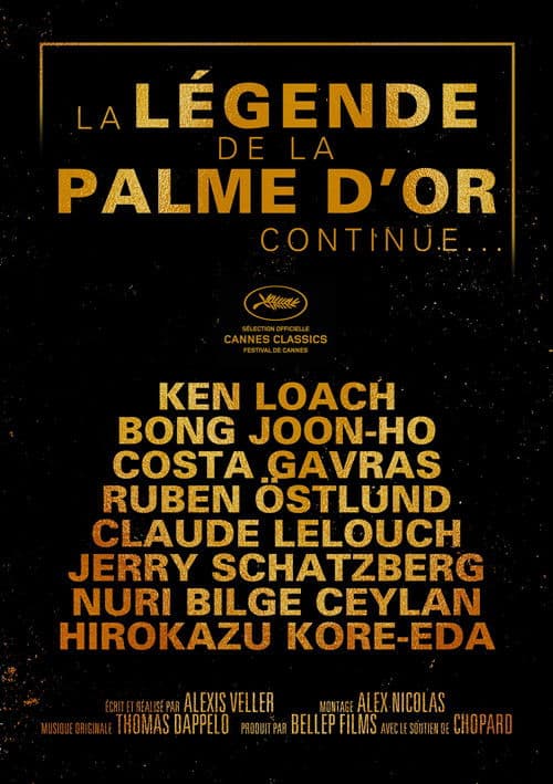 La légende de la Palme d'Or... continue