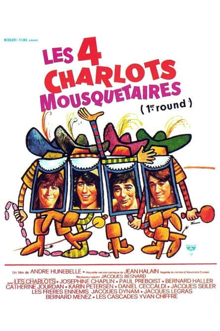 Die tollen Charlots - Wir viere sind die Musketiere