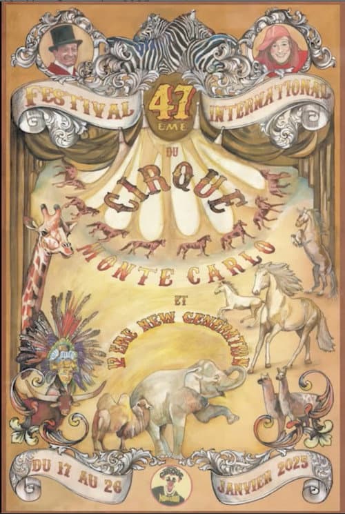 Das 47. Internationale Zirkusfestival von Monte-Carlo