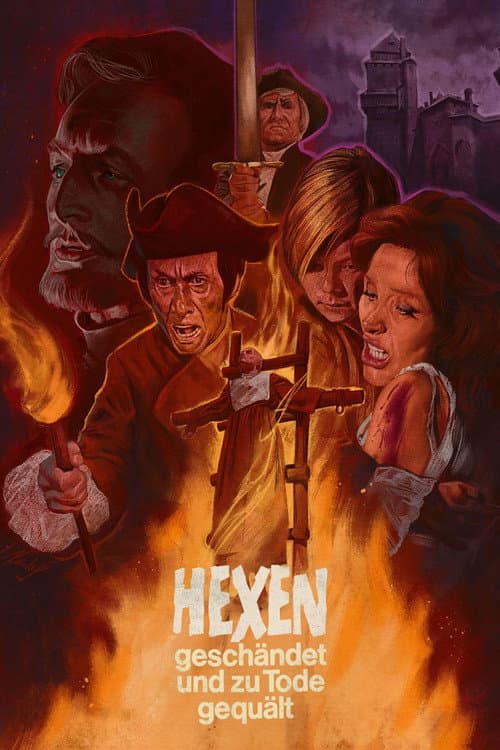 Hexen geschändet und zu Tode gequält