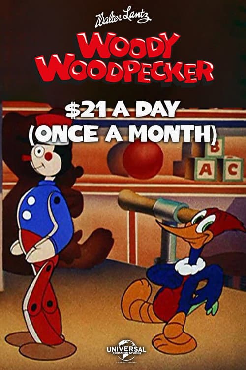 $21 a Day – (Once a Month)