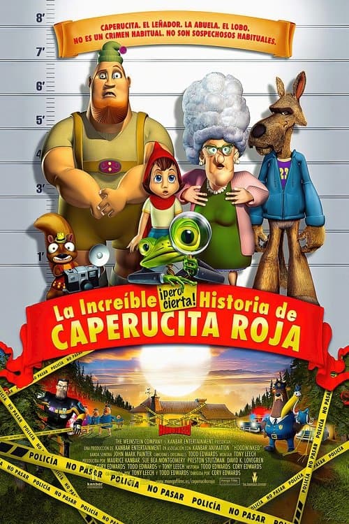 La increíble pero cierta historia de Caperucita Roja