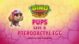 Dino Rescue: Pups Save a Pterodactyl Egg