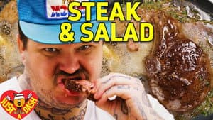 Drop Acid & Butter Baste Steaks