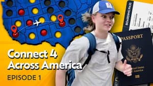 We Played Connect 4 by Travelling to Actual US States