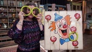 Clown Ring Toss, Podiatry Charts, Barber’s Chair