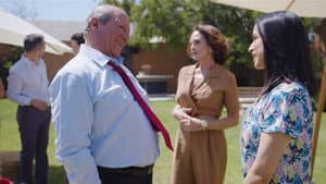Luis Emilio sees Diana for the first time