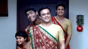 Ghotalas In Saree
