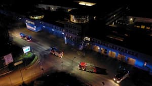 Nighttime container fire | Resuscitation after traffic accident