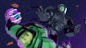 Green Lantern vs Brainiac!