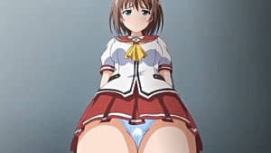 OVA: Fukubiki! Triangle: Futaba head over heels - Wall-pinned naughty little vixen's song of lament
