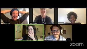 Jamie Loftus, Ayo Edebiri, Amy Hoggart & Colin Burgess