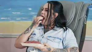 Raw Meat, Snorting Food, Huge