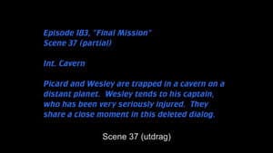 Deleted Scenes: S04E09 – Final Mission