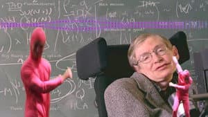 PINK GUY IS THE UNIVERSE