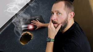 This Chemical Burned A Hole Through The First Floor!