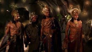 A jealous Duryodhan