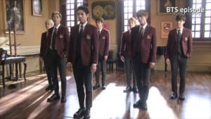 BTS (방탄소년단) SKT ad shooting sketch