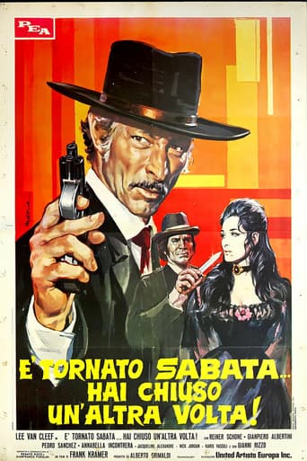 È tornato Sabata... hai chiuso un'altra volta!