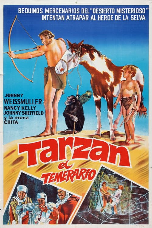 Tarzán en el desierto misterioso